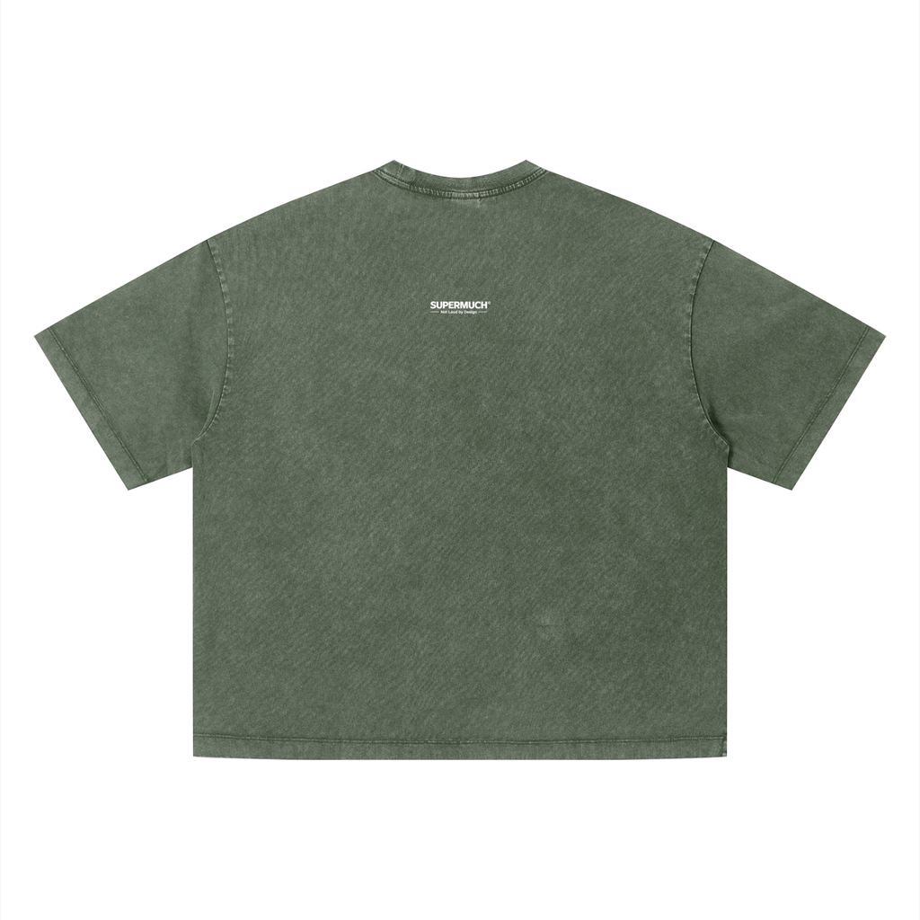 Unisex Vintage Wash Boxy T-Shirt