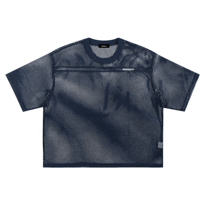 See-through Boxy Net T-Shirt