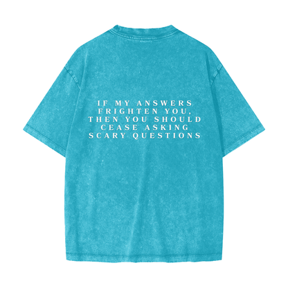 Sam Jackson Heavyweight Snow Washed T-Shirt