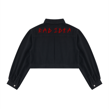 Women’s Crop Denim Jacket