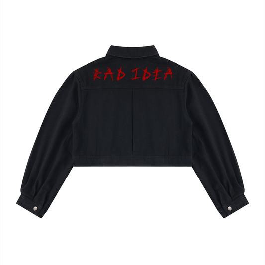 Women’s Crop Denim Jacket