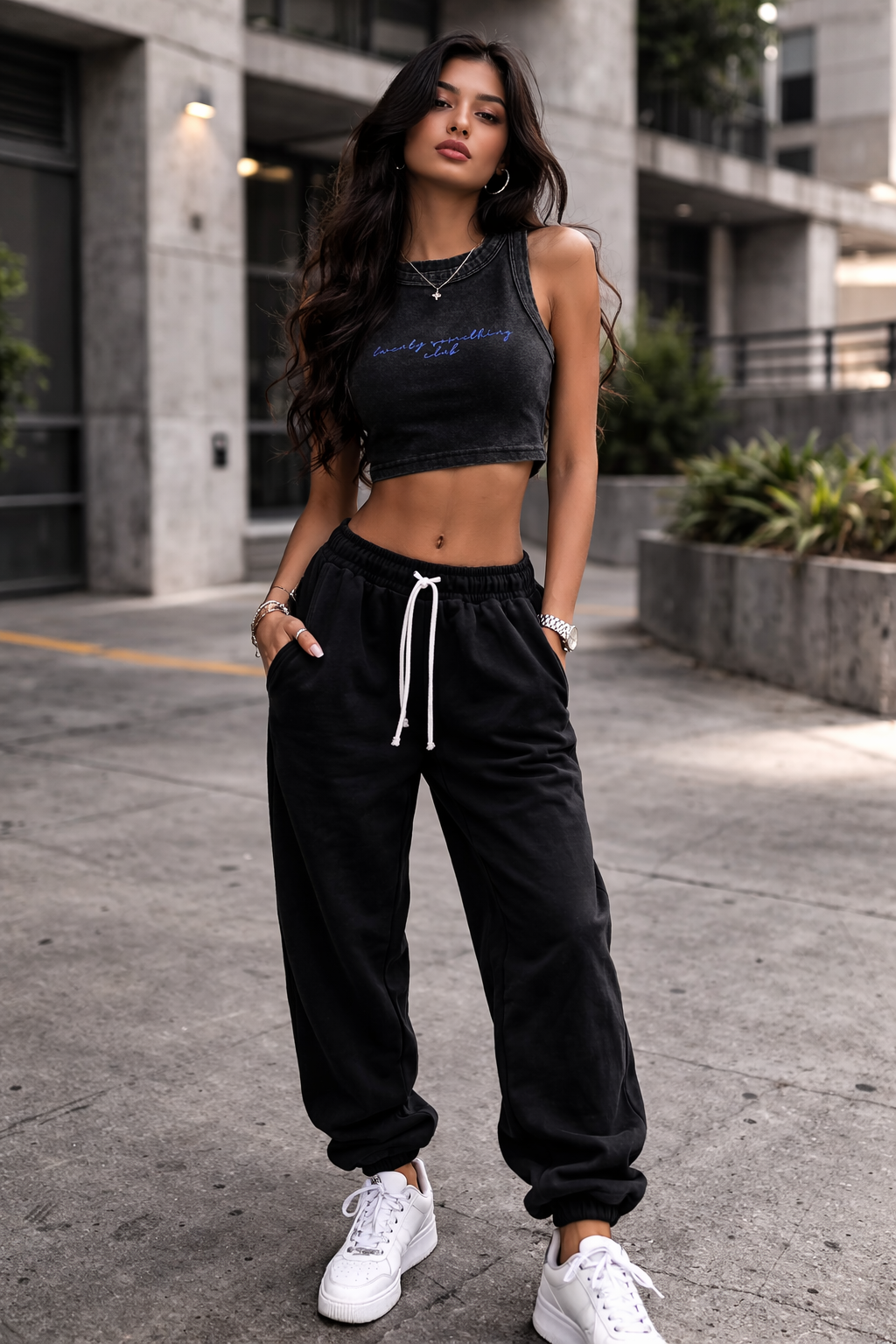 Snow Washed Tank Top