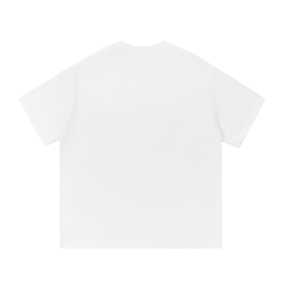 Men's White Cotton T-Shirt - Men's T-shirt by Supermuch