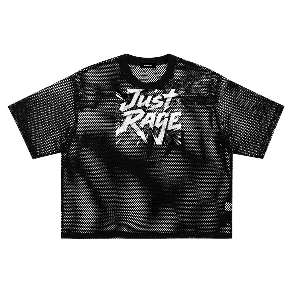 See-through Boxy Net T-Shirt