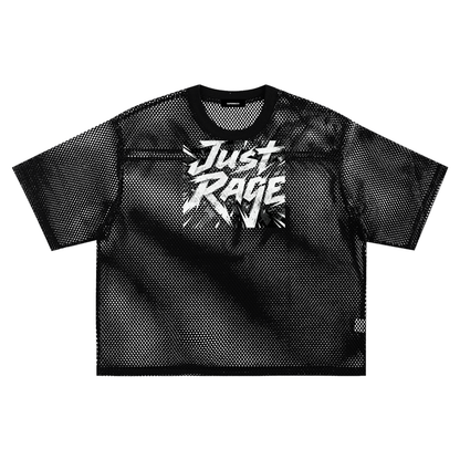 See-through Boxy Net T-Shirt
