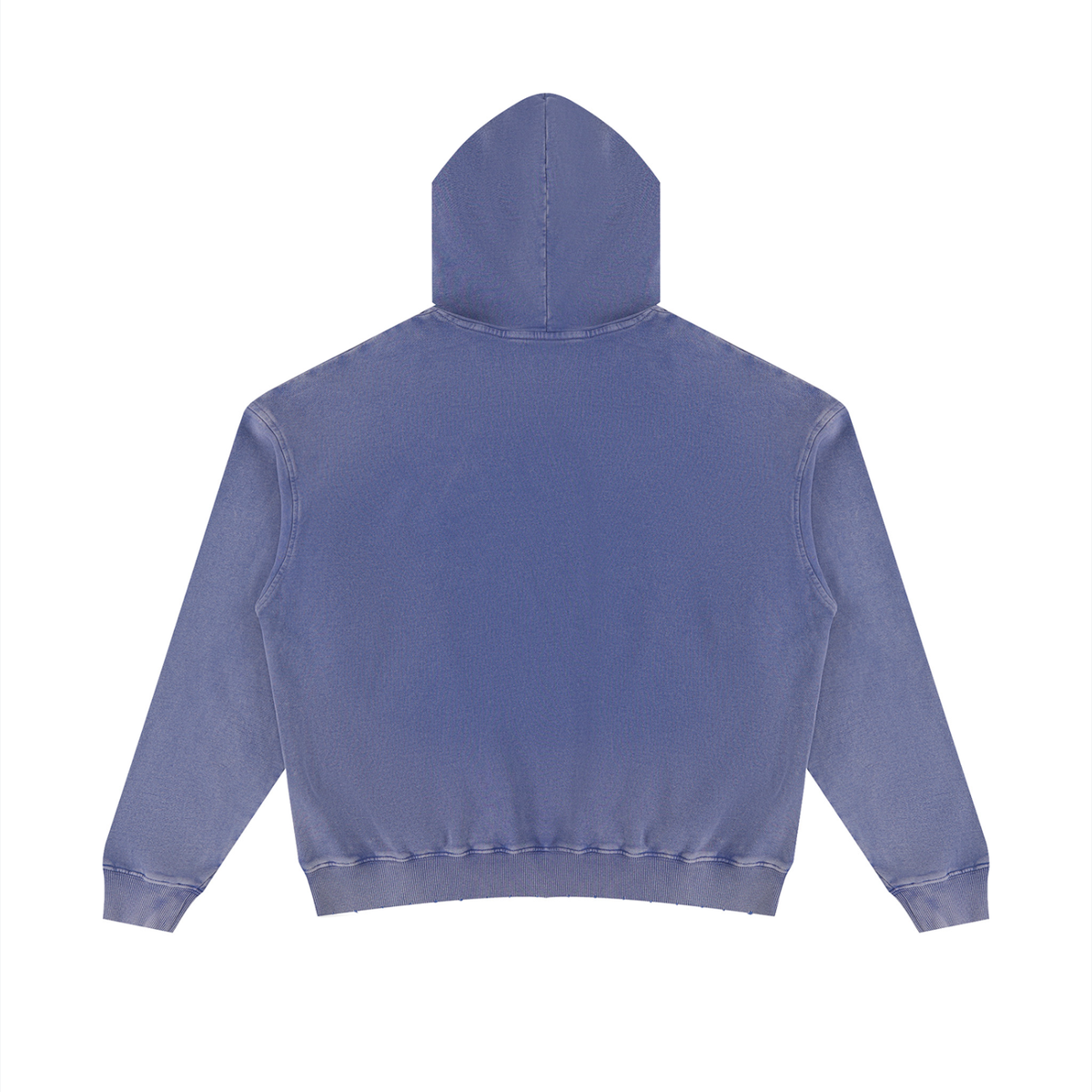 Unisex Mineral Wash Distressed Hoodie