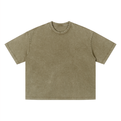 Unisex Vintage Wash Boxy T-Shirt