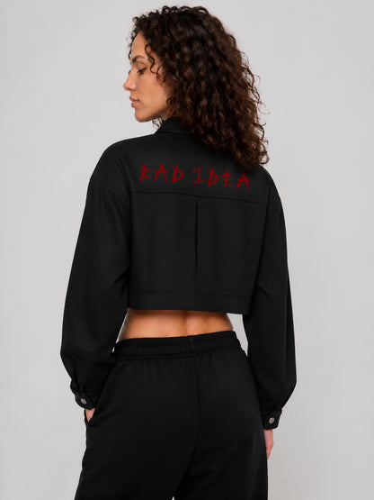 Women’s Crop Denim Jacket