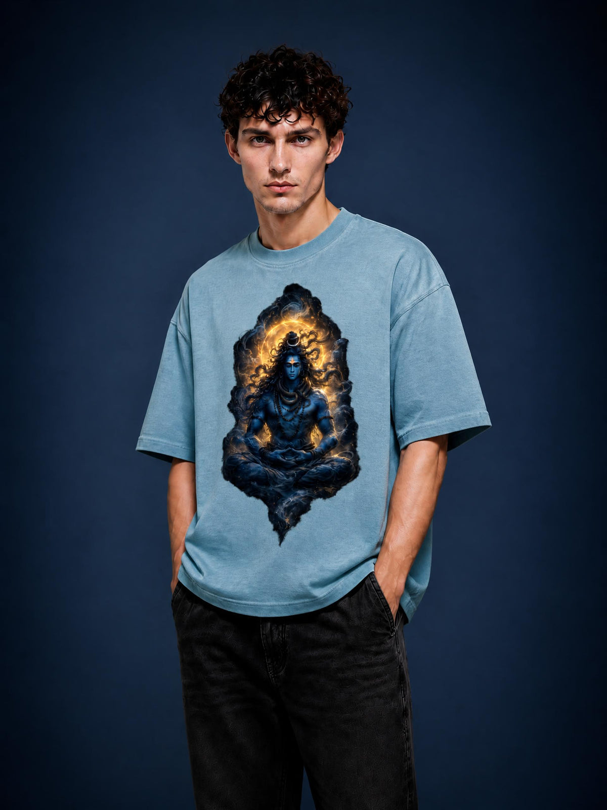Unisex Reverse Dyed Boxy T-Shirt