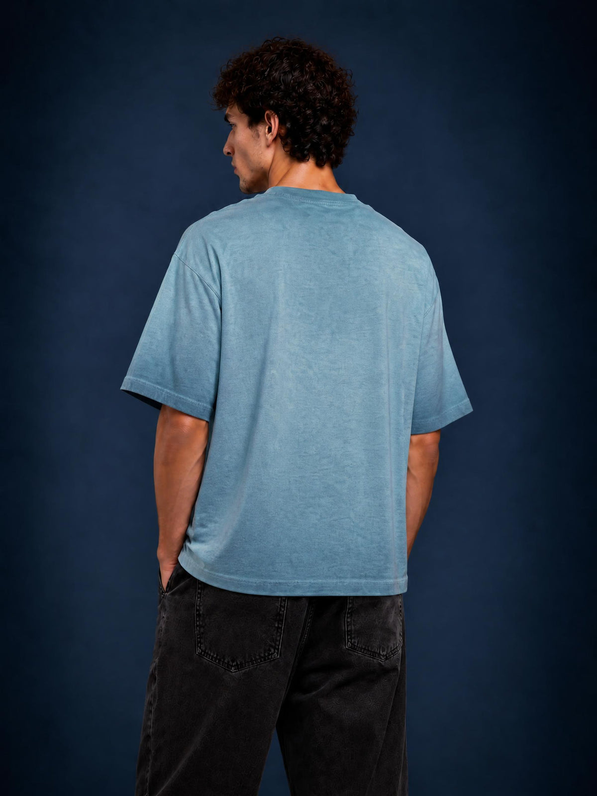 Unisex Reverse Dyed Boxy T-Shirt