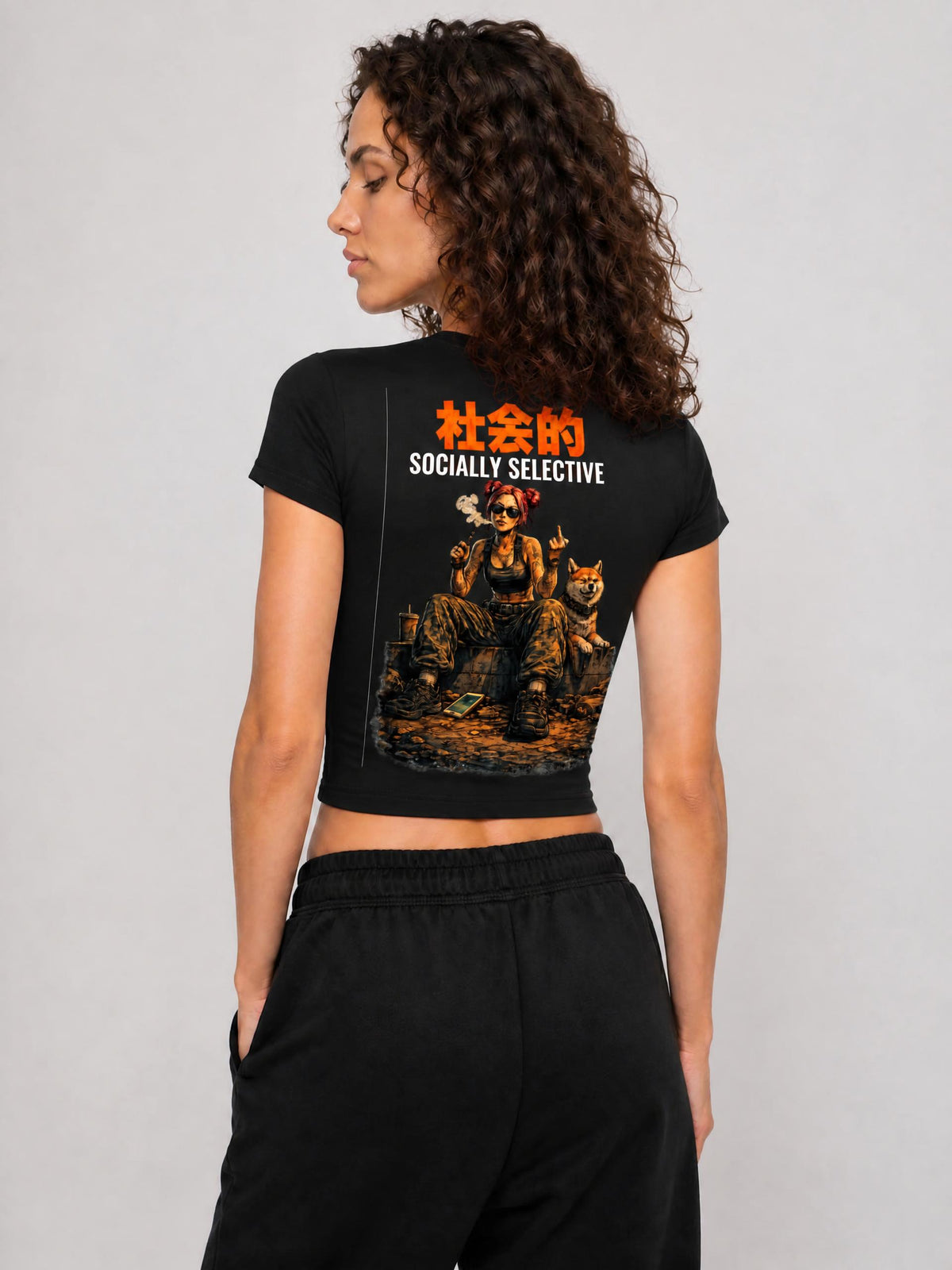 Essential Bodycon Crewneck T-Shirt